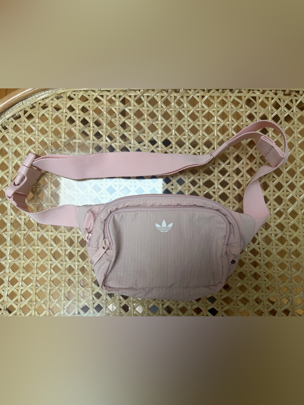 adidas Light Pink Crossbody Waist Pack